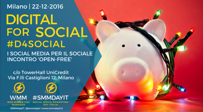 #D4Social – Digital For Social: Simona Petaccia tra gli speaker